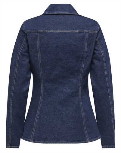 Elle Fitted Denim Jakke - Only